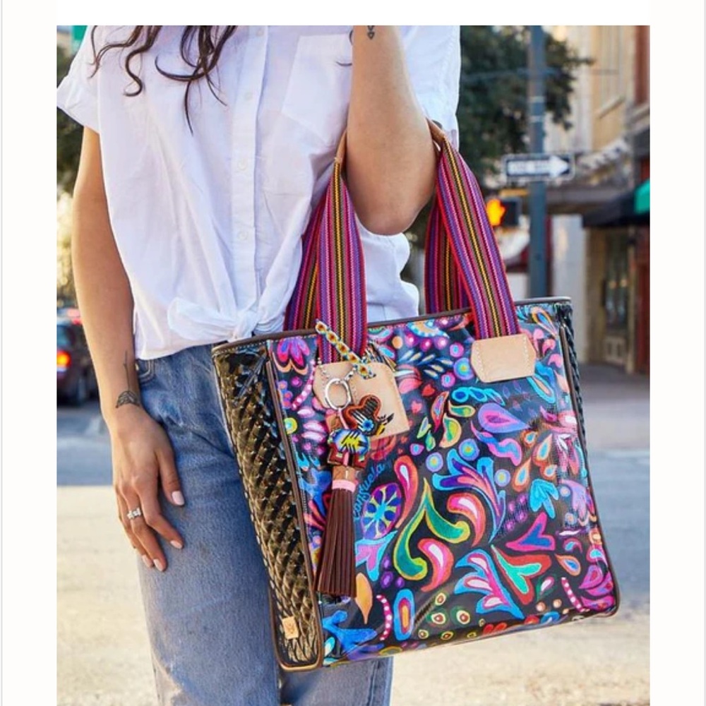 Consuela Angie Tote Bag with Charms